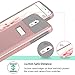 Note 3 Case, Galaxy Note 3 Case, Hinpia 2 in 1 Hybrid Shock Resistant Rubber Slim Hard Case Cover for Samsung Galaxy Note 3 Note III N9000 All Carriers (Rose Gold/Gray)