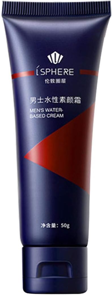 Freeby 1PC Men's Revitalising Nourishing Tone Up BB Cream Lazy Concealer Handsome Brightens Skin BB Cream 50g