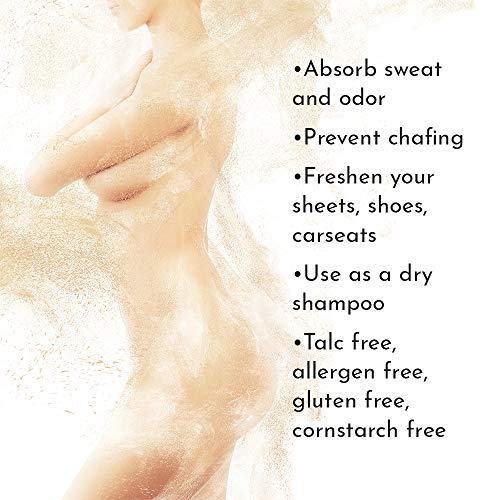 Rose Perfumed Body Dusting Powder for Women is a scented powder that is designed to make the skin feel soft and smell lovely. It is delicately fragranced with the scent of roses, which is a classic and romantic fragrance that many women love. This powder comes in a finely textured form, which is easy to apply and leaves a silky feel on the skin.