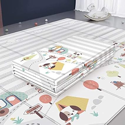 0 X 180 X 1cm K9ck Tapis De Jeu Tapis Deveil Xxxl Pour Bebe Tapis Grand Pliable Motifs Tapis Impermeable Non Toxique Bebe Puericulture Eveil Et Jouets