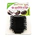 Janet Collection Selfit Clip 10pcs Hair Clips for Hair Extensions (Black)