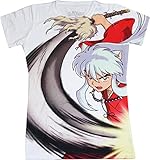 InuYasha Junior White Sublimation T-Shirt
