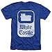 White Castle Fast Food Chain Hamburgers Classic Logo Adult Heather T-Shirt