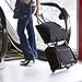 Travelon Wheeled Underseat Carry-on With Back-Up Bag, Quilted Microfiber, Eggplant, One Size
