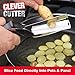 Clever Cutter 2-in-1 Knife & Cutting Board- Quickly Chops Your Favorite Fruits, Vegetables, Meats, Cheeses & More in Second, Replace your Kitchen Knives and Cutting Boards