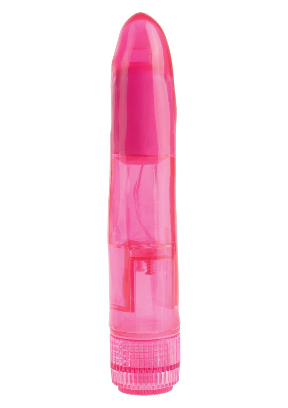 Pipedream 7.01-Inch Pink Juicy Jewels Candy Crystal Vibrator