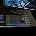 ENHANCE LED Gaming Mouse Pad Hard Large Surface – 7 RGB Light Up Modes, Lighting Brightness Controls with Transparent Decals & Edges – Ambient Desktop Lighting & Accurate Trackingthumb 4