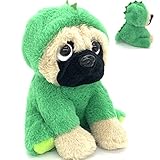 JoyAmigo Pug Stuffed Animal Plush Dog Puppy Soft