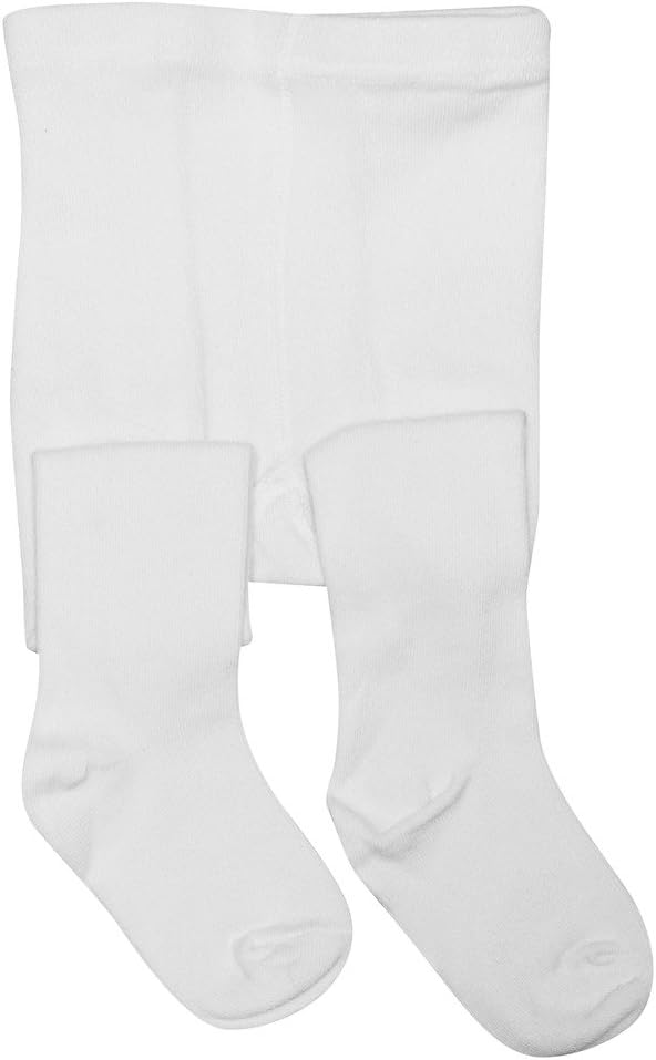 BEAR MUMBaby Girls' Seamless Organic Cotton Tights
