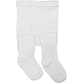 BEAR MUM Baby Girls' Seamless Organic Cotton Tights