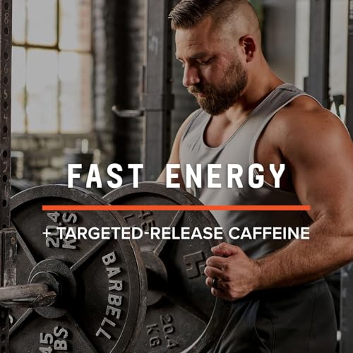 BEYOND RAW LIT Advanced Pre Workout Formula, Gummy Worm, for Energy, Focus, Endurance, Pumps, with 300mg Rapid and Targeted Release Caffeine, Creatine, Betaine, Beta Alanine, Taurine, 20 Servings