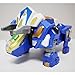 HW GLOBAL Dino Core Mega D Fighter Triceratops Two Modes Transformable Robot Composed Joint Action Figures / Holiday, Birthday Dinosaur Robots Toys for Kids Triceratops
