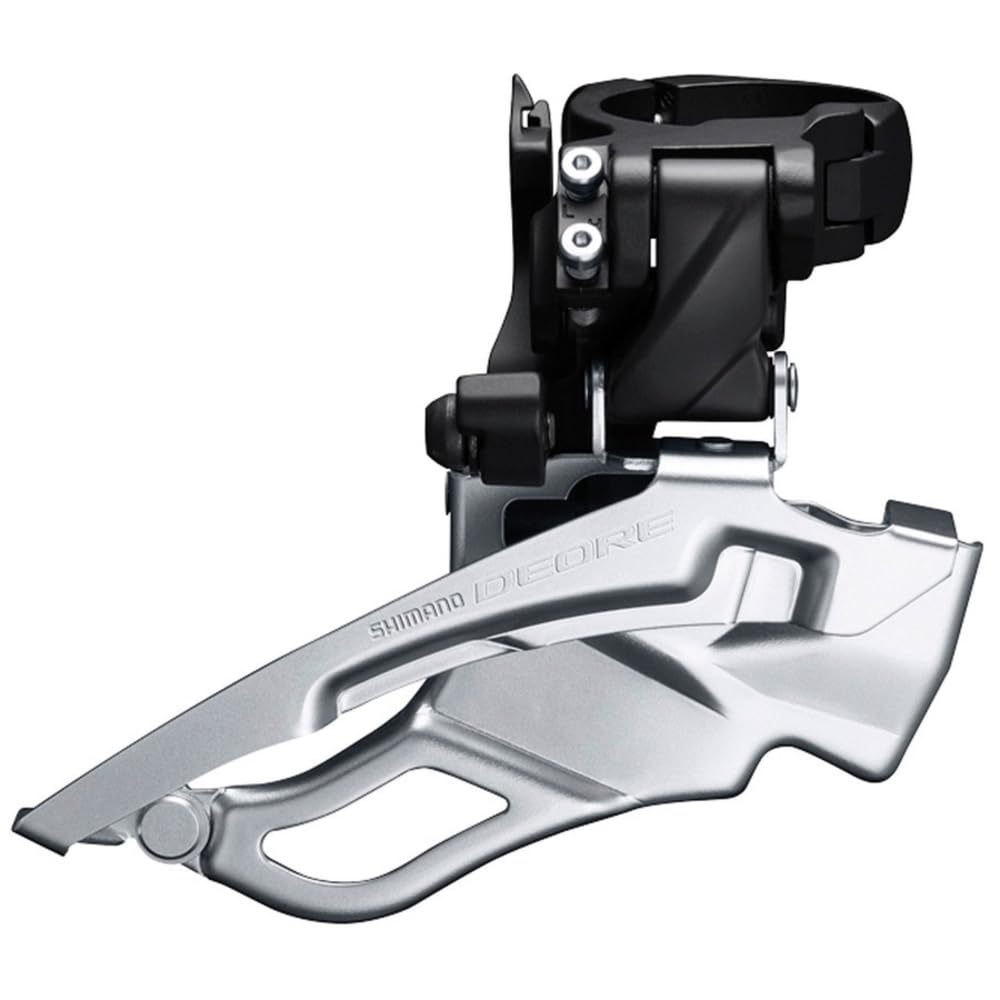 Shimano Deore T6000-H triple front derailleur, conventional swing, dual pull, 63-66