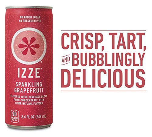IZZE Sparkling Juice, Grapefruit, 8.4 oz Cans, 12 Count - Thumbnail 6