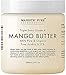 Majestic Pure Raw Mango Butter, 8 oz - Organic Premium Grade for Soft Supple Skin and Healthy Hair …