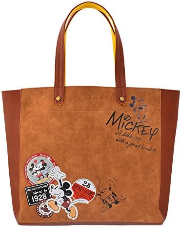 Amazon ディズニーストア トートバッグ L Vintage ビンテージ ミッキー ミニー バッグ スーツケース