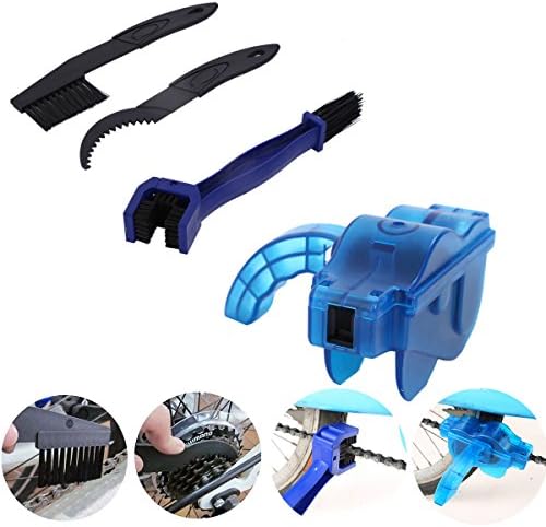 F&amp;L Motorcycle Bike Chain Cleaning Brush 4pcs Bicycle Chain Maintenance Tool Set