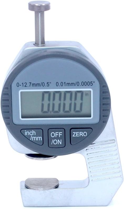 PHYHOO Jewelry Tool Electric Dial Gem Caliper Gem Gauge millesimal 0.01/0.0005"