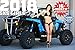 2019 Side X Side Girls Wall Calendar, Trucks & 4WD by Kelly`s Motorcycle Access