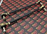 2 X New Vito's Yamaha Banshee Black Tie Rods/Ball Joints Stock Length Kit