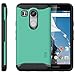 TUDIA Slim-Fit MERGE Dual Layer Protective Case for Nexus 5X [With Microphone Cutout] (2015) (Mint)