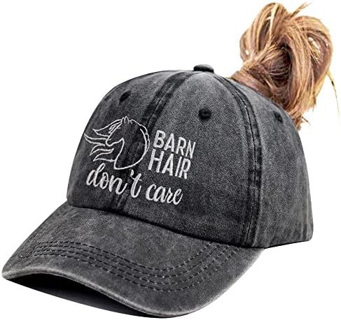 MANMESH HATT Dog Mom Ponytail Baseball Cap Messy Bun Vintage  display picture 2