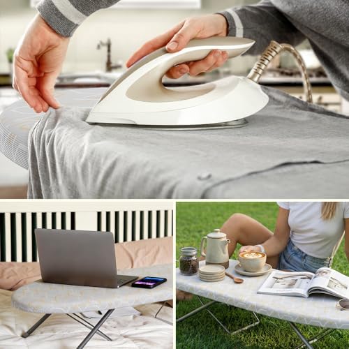 Shrivee Small Folding Ironing Board Space Saving Folding Ironing Board