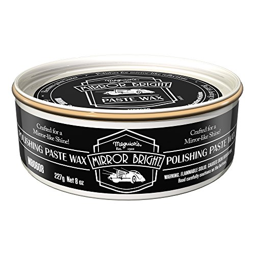 Meguiar's MB0608 Mirror Bright Polishing Paste Wax, 8 oz.