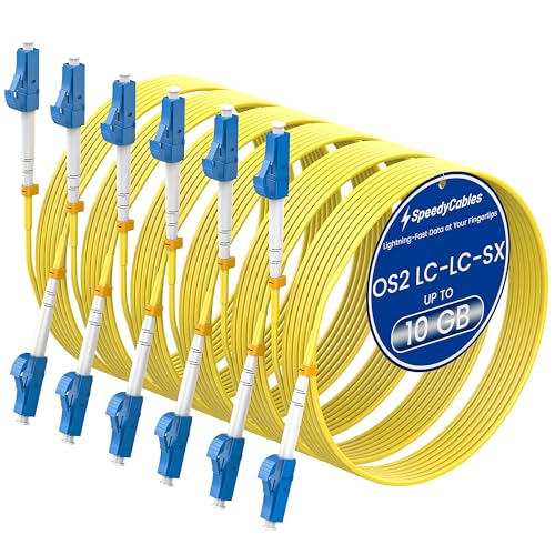 SpeedyCables- OS2 Simplex LC LC Fiber Patch
