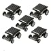 Tzou Lot 5 pcs Smallest Mini Solar Power Robot Toy Car Auto for Children Kids Funny