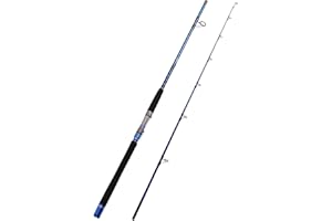 Fiblink 2-Piece Saltwater Spinning Fishing Rod Offshore Graphite Portable Fishing Rod (7 Feet)