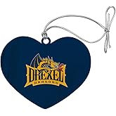 GRAPHICS & MORE Drexel University Primary Logo Heart Love Wood Christmas Tree Holiday Ornament