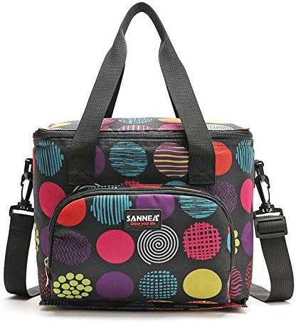 LALLing Lunch Tote Bag Portable Thermal Insulated Lunch Shoulder Food Bag Large Cooler Picnic Bags Box For Women Men Thermo Bag