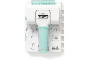 We R Memory Keepers Mini Cinch Bookbinding Machine - Small Craft Tool Compatible with Wire or Spiral Coils - Make Professional Books, Notebooks, Calendars, and Journals