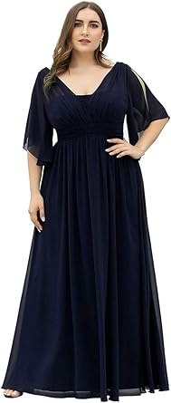 amazon uk plus size evening dresses