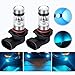 HOCOLO 9005 HB3 H10 100W Samsung Chip LED Fog Light Lamp Bulbs for DRL Fog Driving Lights 8000K Ice Blue High Power LED Bulbs Car Vehicle Lighting Accessories (Set of 2) (9005/HB3-100W, Light Blue)