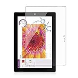 Sparin Surface 3 Screen Protector, [Tempered Glass] [Ultra Clear] [Bubble Free] Protector for Microsoft Surface 3 (10.8-Inch), [Not For Microsoft Surface Pro 3 12-Inch]