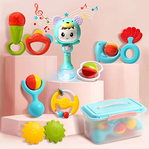 rattles and teethers