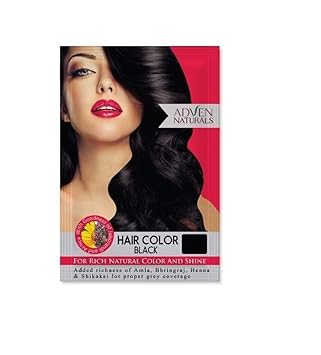 ADVEN NATURALS HAIR COLOR (BLACK)-PC4