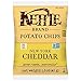 Kettle Brand Potato Chips, White Cheddar Kettle Chips, Snack Bag, 1.5 Oz (Pack of 24)