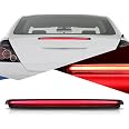 3D LED Tail Light Bar For 1987-1993 Ford Mustang LX Hatchback - Third Brake/Stop Lamp, Black Housing