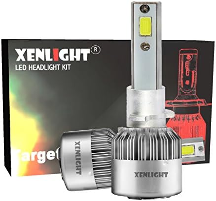 Xenlight 880(893,899) LED Headlight Bulbs with Saber Beam-3,000K 60W 6,000Lm- Bulb and Kit -Yellow(amber)-2 Yr Warranty