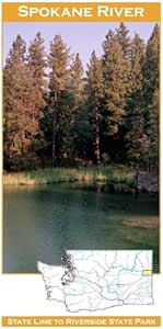 Amazon.com : Spokane River 11x17 Fly Fishing Map : Fishing Charts And ...