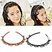 Merssavo Punk Hair Styling Twist Clip Barrette Braid Tool Magic Hair Accessories Headband Black