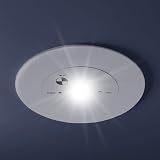 Long Life Lamp Company 3w LED Emergency Light Round Recessed Non-Maintained view 2