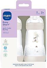 MAM Easy Start Anti-Colic Bottles 2-Pack 260ml Self-Sterilising Medium Flow T3 view 7