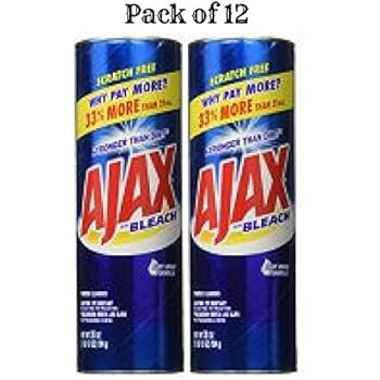 Amazon.com: Ajax With Bleach Powder Cleaner, 28 Oz - Pack ...