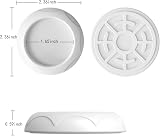 WUBAYI 4Pcs Wall Protector for Baby Gate Stair Guard Wall Saver White view 2
