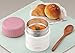 Thermos vacuum insulation food container Miffy 0.27L pink white JBI-271B PKW