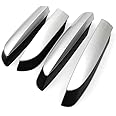 HIGH FLYING Car Accessories Roof Rack Rails End Cap Protection Cover Shell for Toyota RAV4 2013-2018 (NOT Fit Hybrid, Not Fit Limited Edition)
